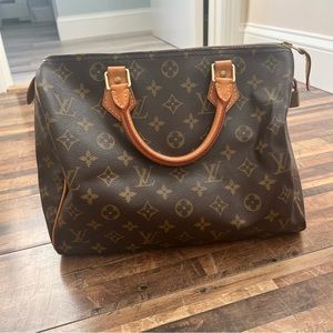 Louis Vuitton Monogram Speedy 30 Handbag